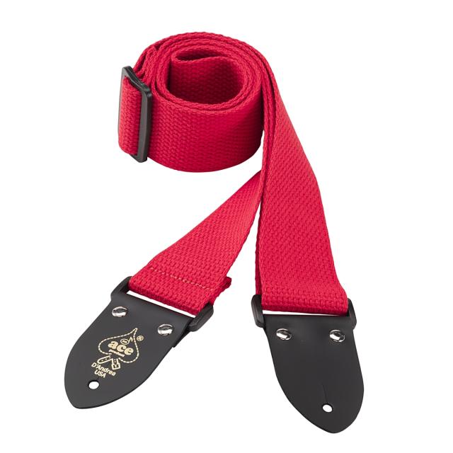 Tracolla d'Andrea serie ACE Cotton Web (Rosso)