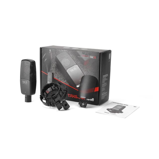 Microfono per home e studio recording Nero