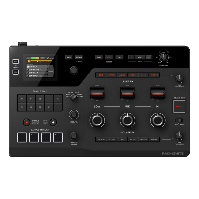 Sistema di effetti digitale professionale a 3 bande con DSP a 96 kHz/64 bit