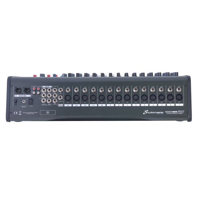 Console di missaggio professionale a 16 canali con Media e Bluetooth