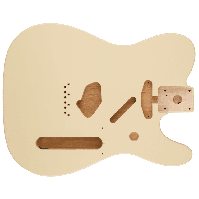 Corpo Classic Series Telecaster® SS in ontano anni '60, Olympic White