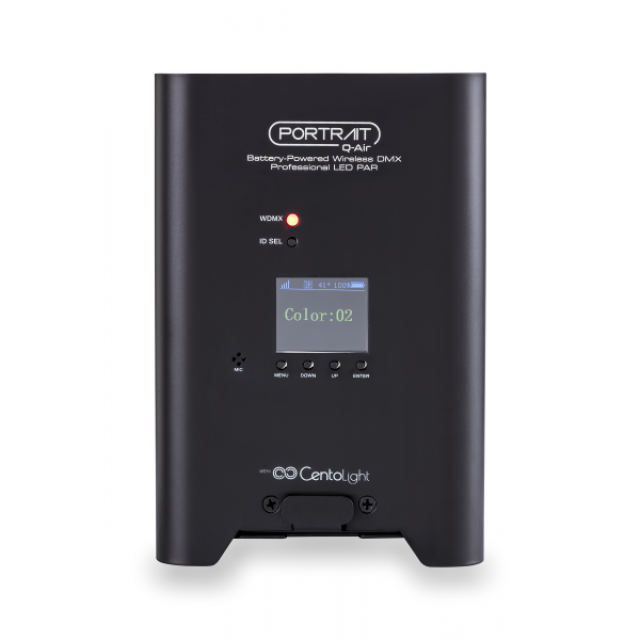 PAR A BATTERIA CENTOLIGHT PORTRAIT Q-AIr 4X12W RGBW