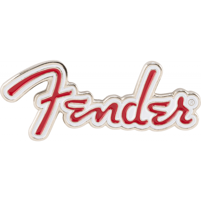 Fender red logo enamel pin 9122421103