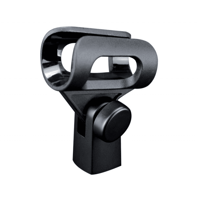 Snap-in handheld microphone mount