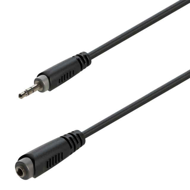 Cavo adattatore 3.5mm Jack maschio STEREO - 3.5mm Jack femmina STEREO / 1.5mt