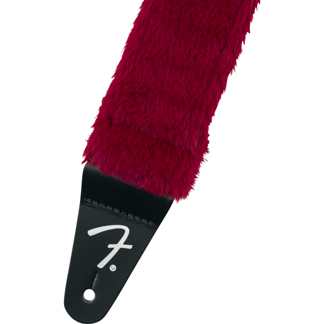Tracolla Fender Fender Poodle Plush, Rosso
