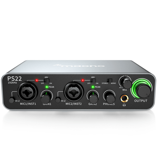 ProStudio 2x2 USB Audio Interface
