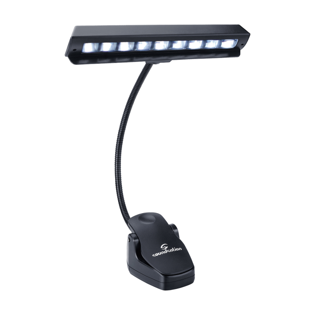 Lampada a clip per leggio 9 LED