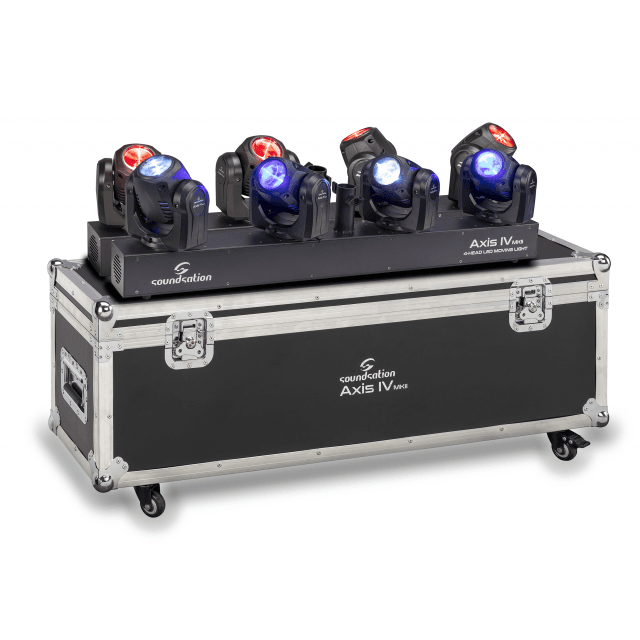 Flight Case per 2 Barre a LED AXIS IV & AXIS IV MKII