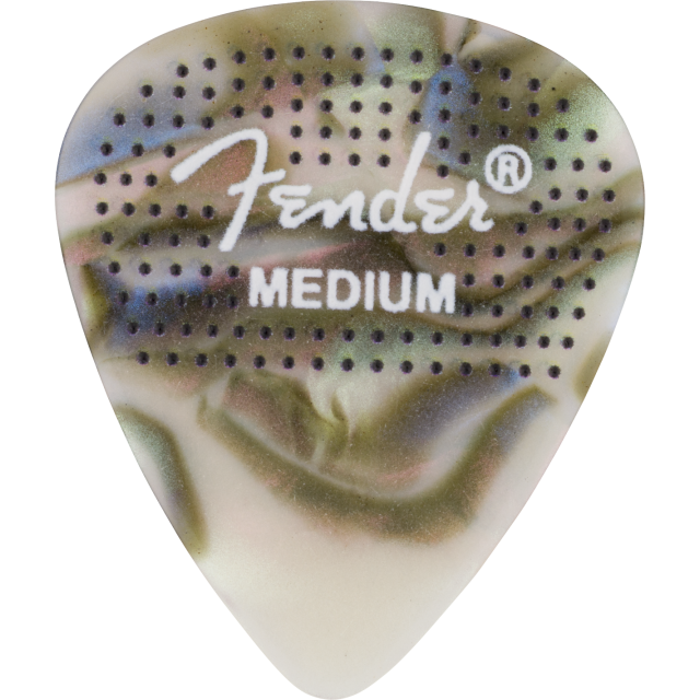 351 Dotted Celluloid Picks, 12-Pack, Medium