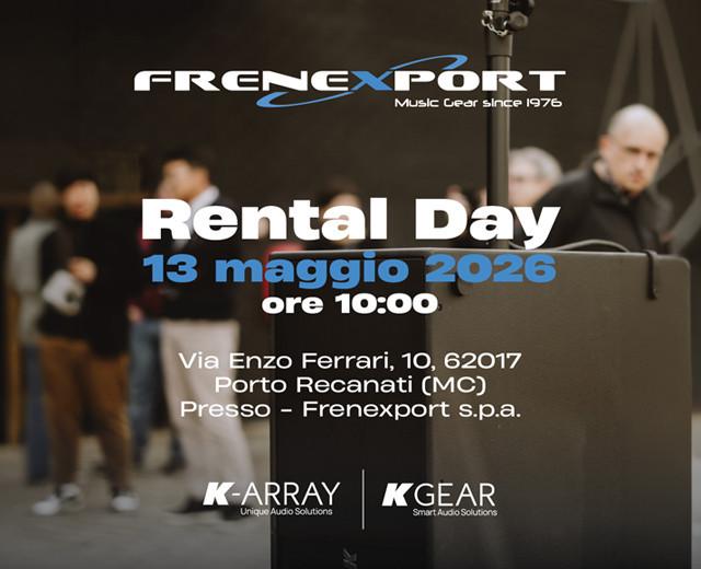 K-ARRAY & KGEAR Open Day – May 13, 10:00 AM @Frenexport