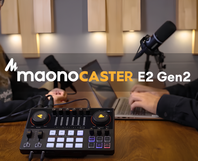 MAONO E2 Gen2 - Podcasting Console MAONOCASTER