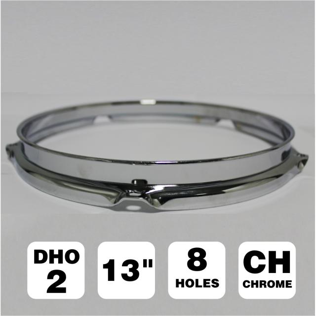 13" batter head snare drum hoop
