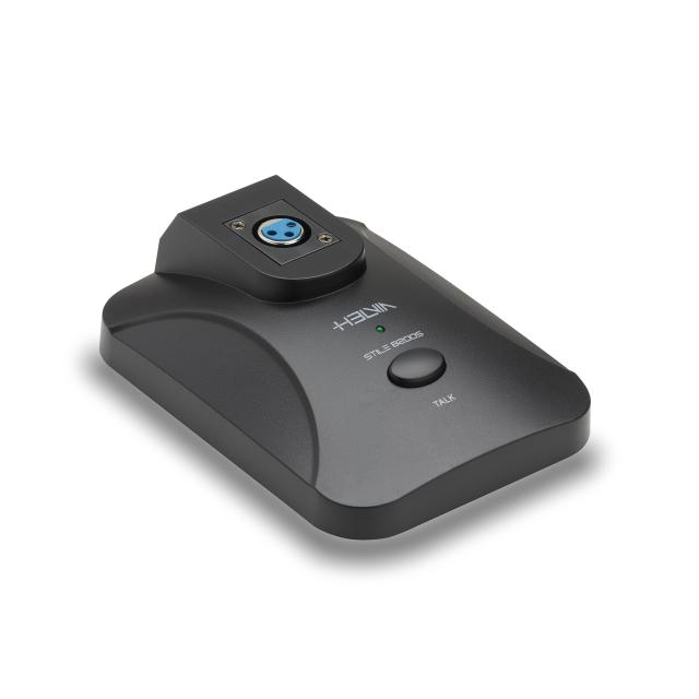 Base universale per Microfoni a Collo d'Oca con Tasto On-Off