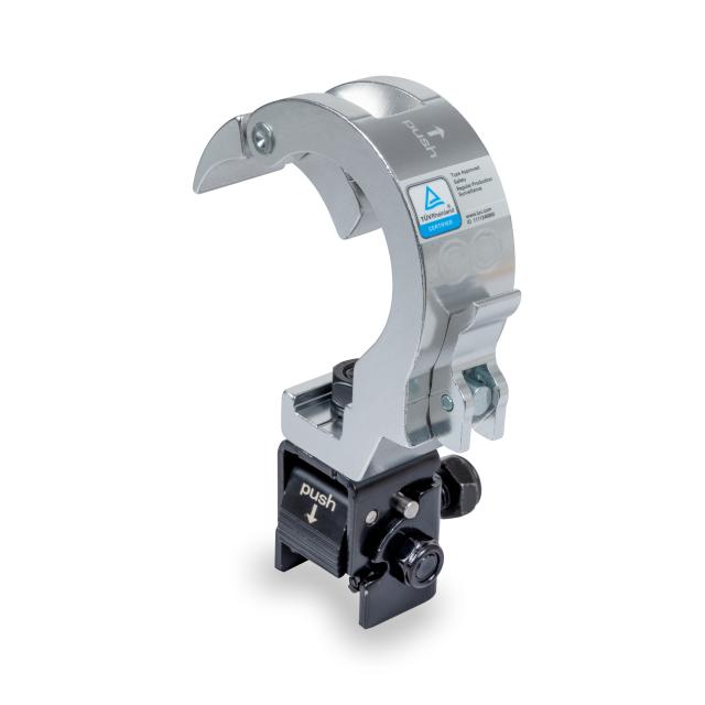 MORSETTO FOLD IN ALLUMINIO SGANCIO AUTOMATICO DA 48-50 MM 100 KG