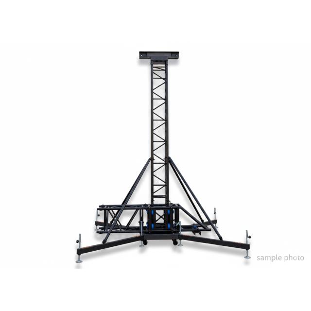 12M Black Structural Tower 40x40 2000 KG (F70TGS142)