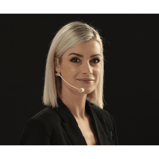 Cardioide Headset Mic., 3-Pin Mini-XLR, Black, Beige (AKG® type)