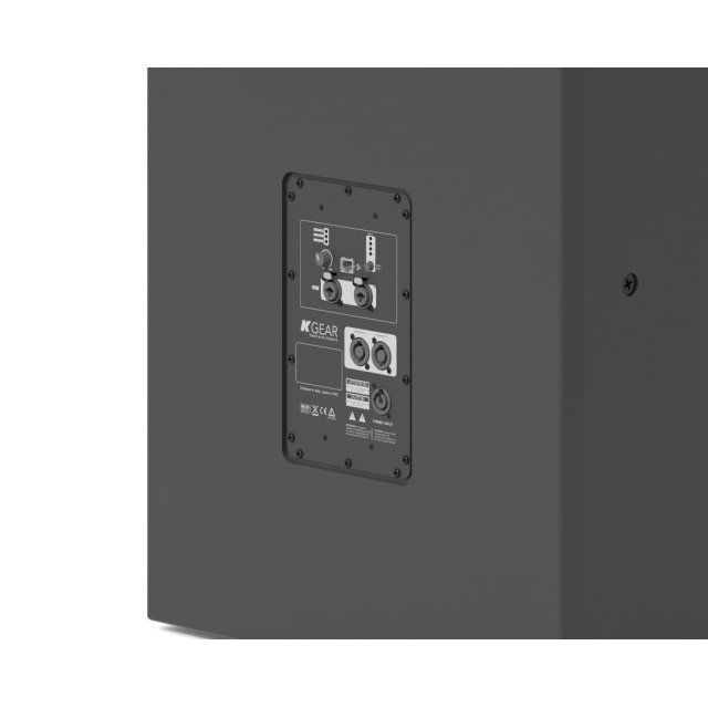 Sistema attivo con subwoofer da 18" e modulo array coassiale da 12" con amplificazione Powersoft™ e tecnologie K-array™ PAT® / SAT® (colore Nero)