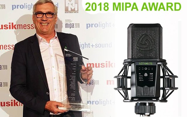 LCT 640 TS wins 2018 MIPA Awards