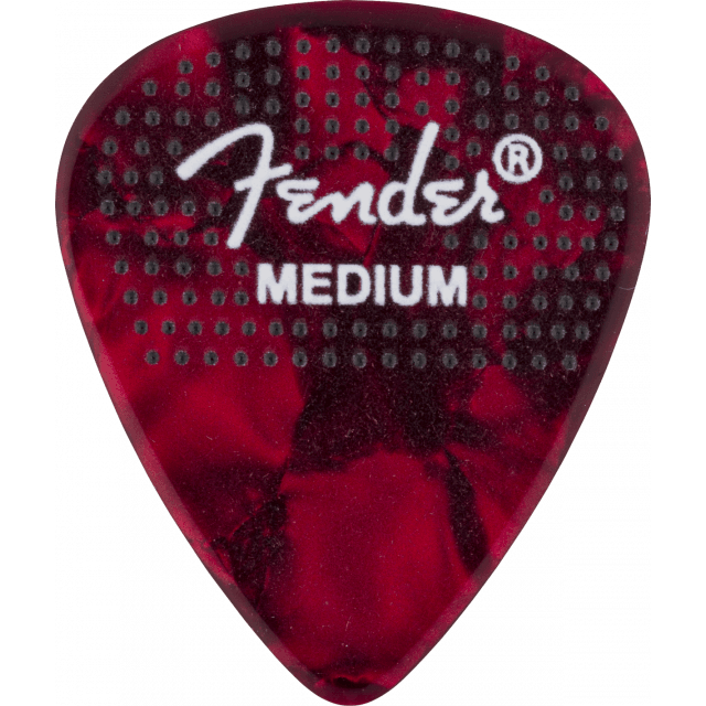 351 Dotted Celluloid Picks, 12-Pack, Medium