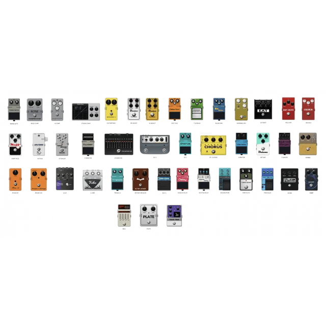 Modeling guitar processor