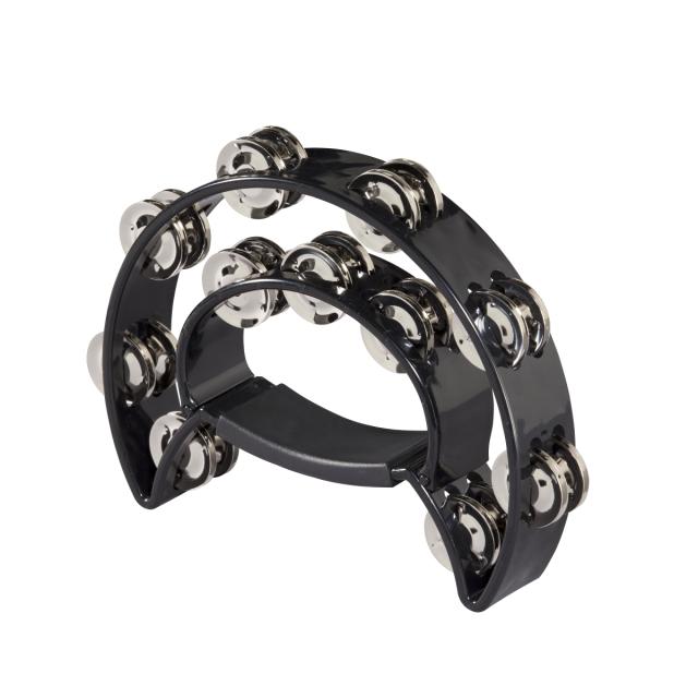 Cembalo a mezzaluna in ABS con 22 coppie piattelli (Nero)
