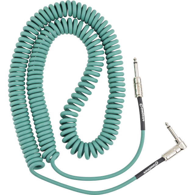 Contour™ 30' Coiled Cable, Sherwood Green