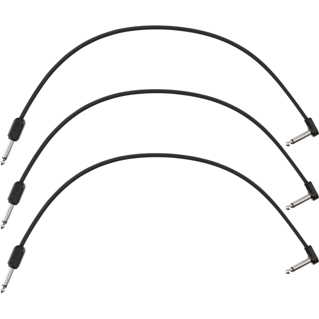 Blockchain 16" Patch Cable, 3-pack, Straight/Angled