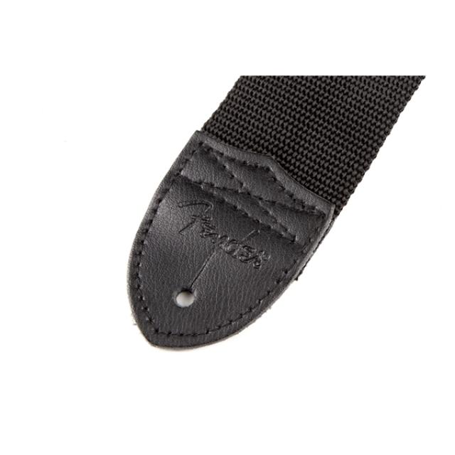 2" Black Poly Strap w/ Grey Logo