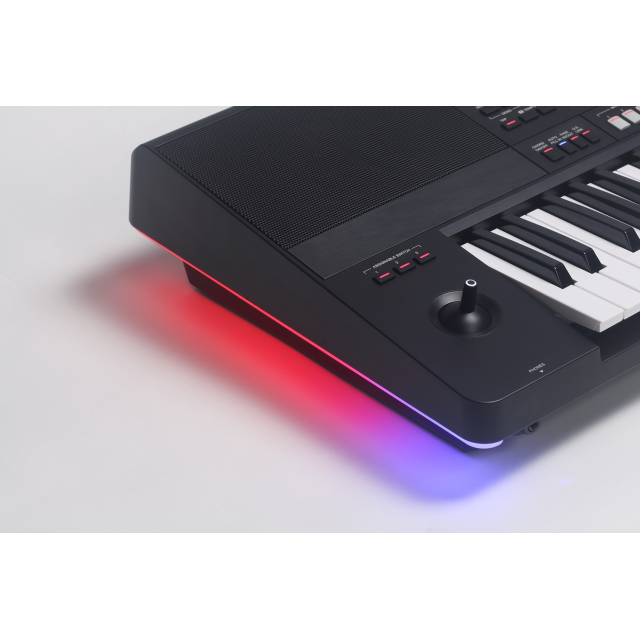 Tastiera Arranger/Workstation a 61 tasti con sensibiltà al tocco.