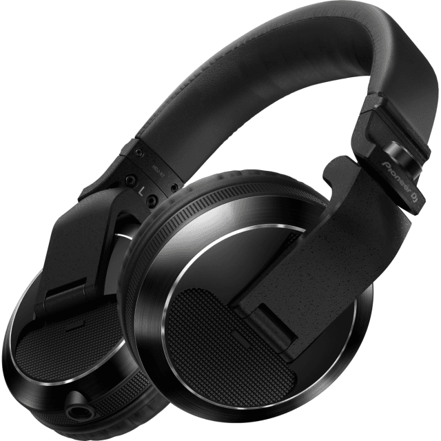 Professional over-ear DJ headphones (Black)