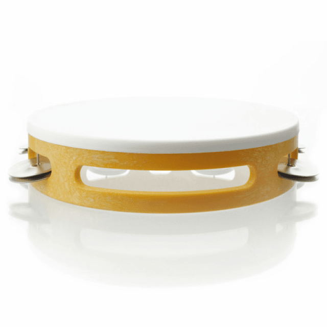 Tamburello con sonagli in PVC con pelle sintetica, misura large