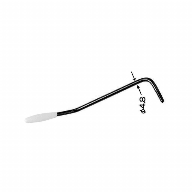 4,8 mm Tremolo Lever for Electric Guitar (Cosmo Black)