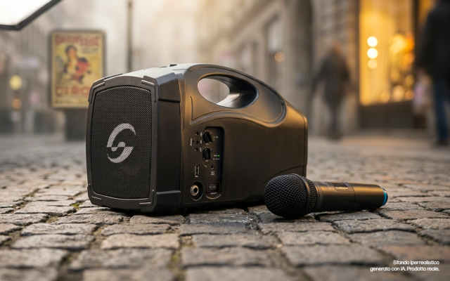 Soundsation POCKETLIVE 630: the ultra-light and complete portable PA solution for sound on the move