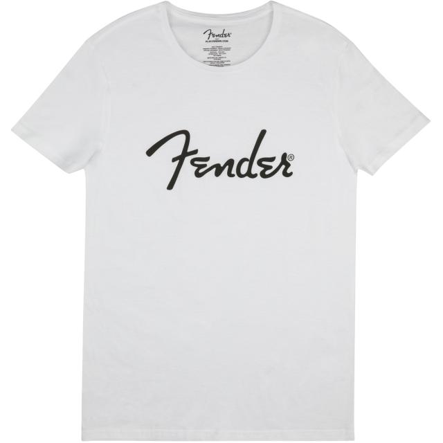 Fender® Spaghetti Logo Men's Tee White XL