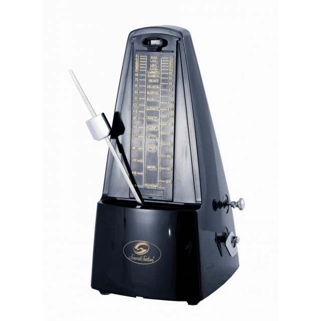 Mechanical metronome with bell