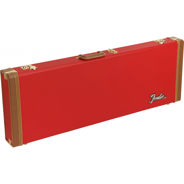 Astuccio Fender Classic Series Wood - Strat/Tele Fiesta Red