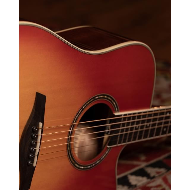 Chitarra acustica cutaway amplificata