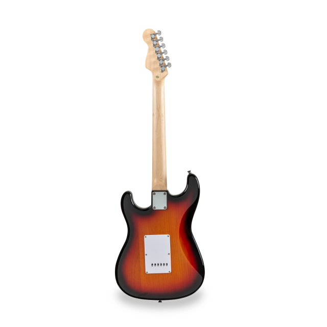 Chitarra elettrica double cutaway con 2 single coil + humbucker splittabile e meccaniche autobloccanti (equipaggiata Wilkinson)