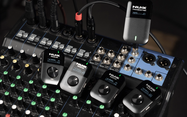 NUX C-7 and C-7X4: 5.8 Ghz wireless freedom for your in-ear monitoring