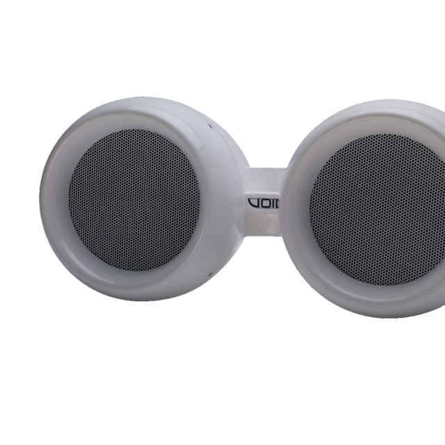 Passive coaxial loudspeaker with double 10" drivers (white)