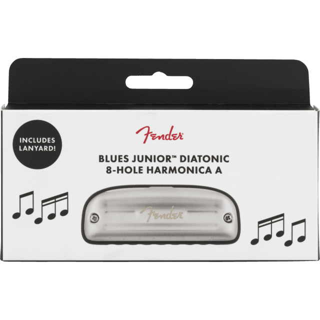 Armonica Fender Blues Junior Diatonic 8-Hole Harmonica A LA 0990701203