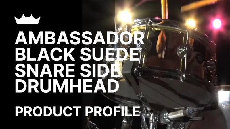 Black Suede Snare Side Drumheads