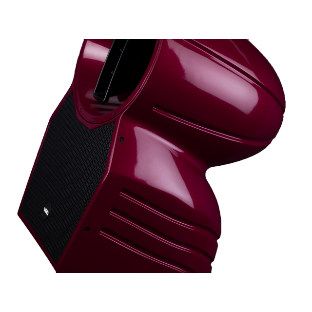 Diffusore compatto a tre vie da 15", 12" e 1.5" a radiazione point source (colore standard rosso)