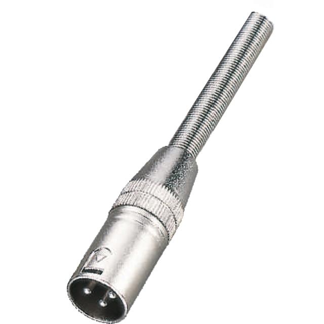 Metal connector XLR 3P male (25 pcs box)