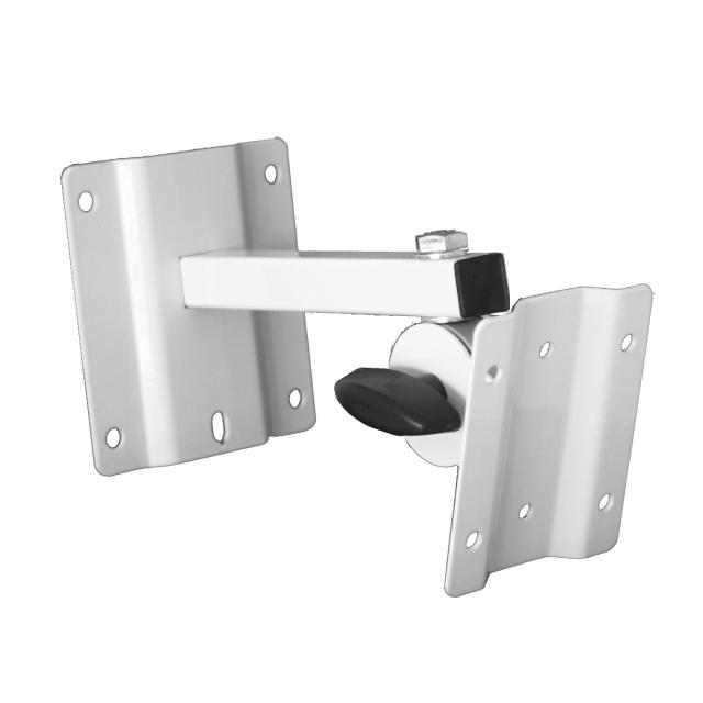 Wall speaker stand white color