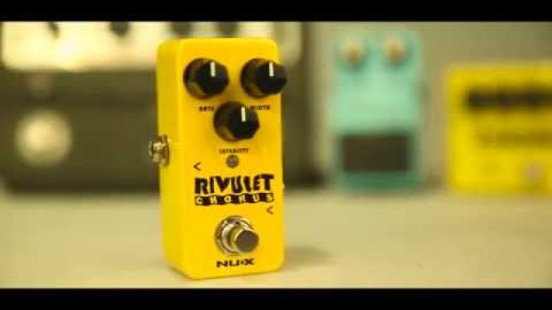 NUX mini Core Rivulet chorus pedal introduce