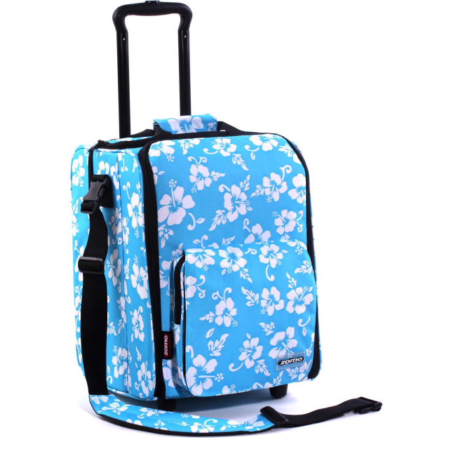 CD Trolley Premium Flower - blue/black