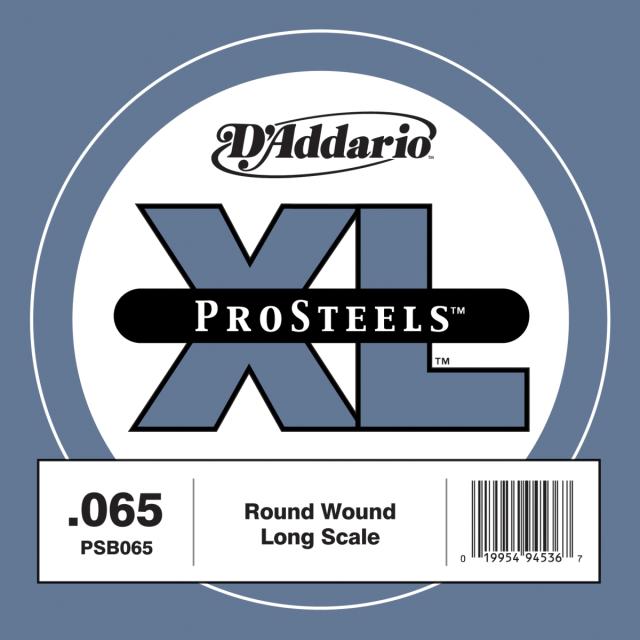 ProSteels Bass Guitar Single String, Long Scale, .065
