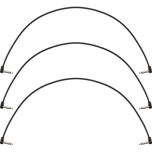 Pack da 3 cavi Patch Fender Blockchain 24", Angle/Angle